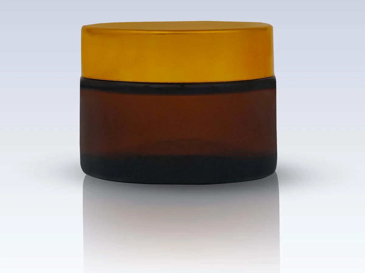 Glass Cosmetic Jar