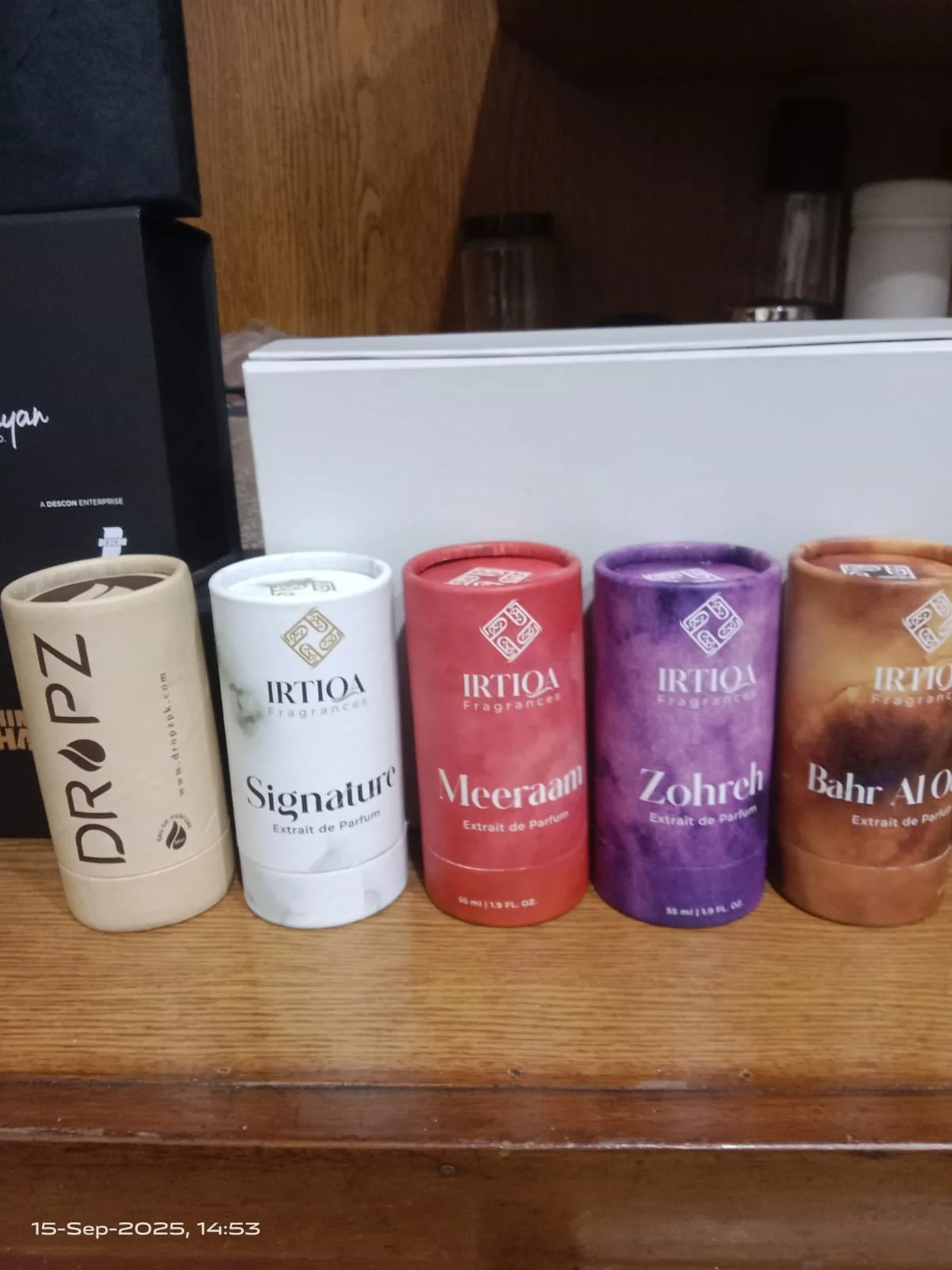 Printed paper tubes for IRTIQA Fragrances