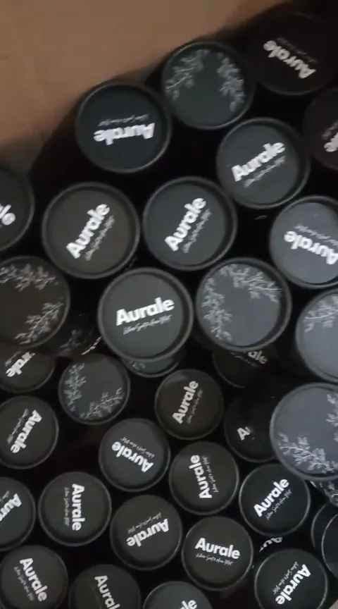 Printed caps before fitting