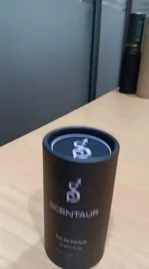 Printed paper tubes for five fragrance brands