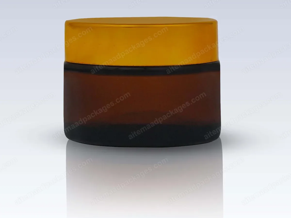 Glass Cosmetic Jar